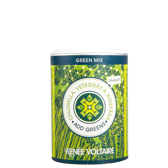 Green Mix Chlorella, Wheatgrass & Ginger, 100 g