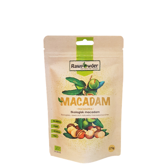 Macadam nötter Naturella EKO, 175 g