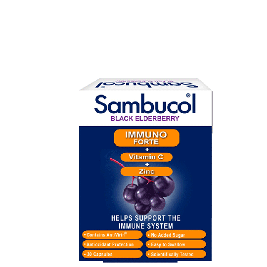 Sambucol Immuno Forte, 30 kapslar