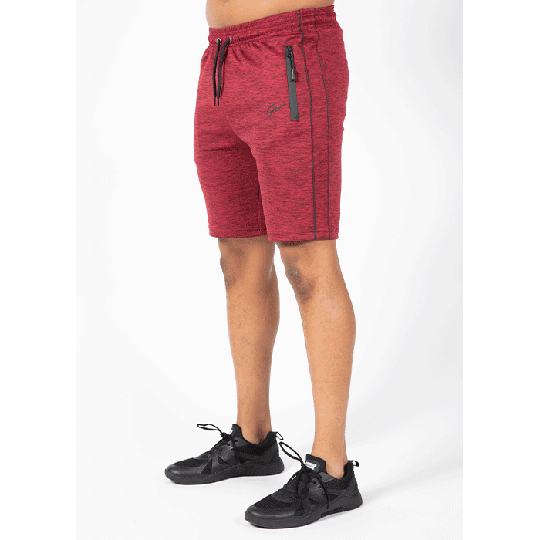 Wenden Track Shorts, Burgundy red
