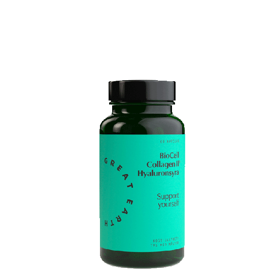 BioCell Collagen II+Hyaluronsyra, 60 kapslar