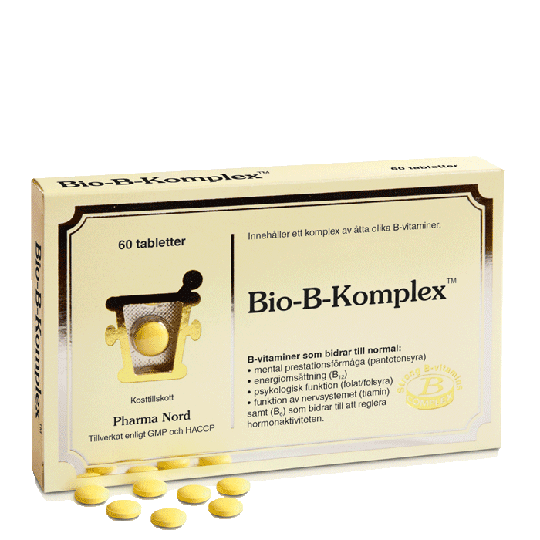 Bio-B-Komplex, 60 tabletter