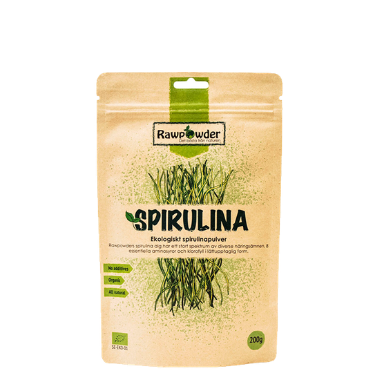 Spirulinapulver Eko, 200 g