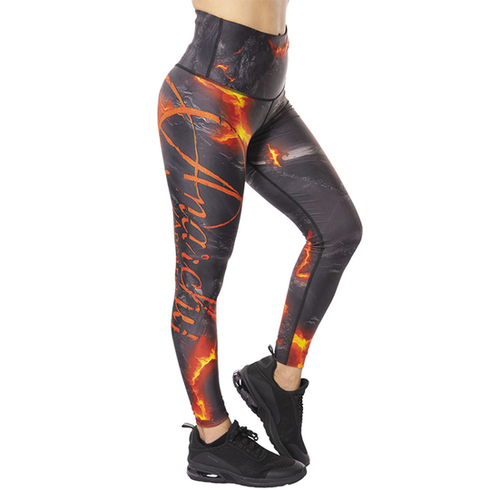 Doom Leggings, Black/Red