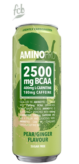 AminoPro BCAA pear & ginger 33 cl