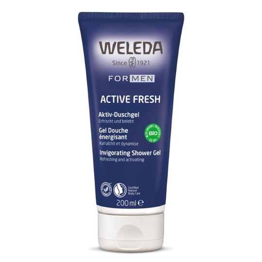 Weleda - Active Fresh Men Aktiv-Duschgel, 200 ml