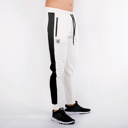 Star Gym Joggers, Off white/Black