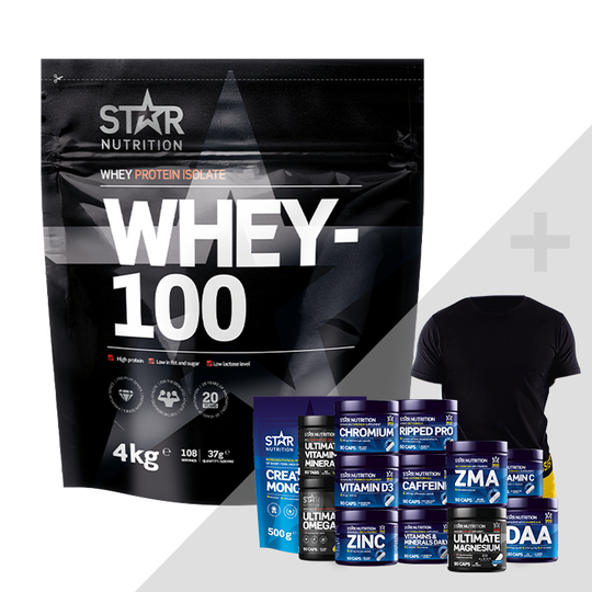 Whey-100, 4 kg + Bonus Product!