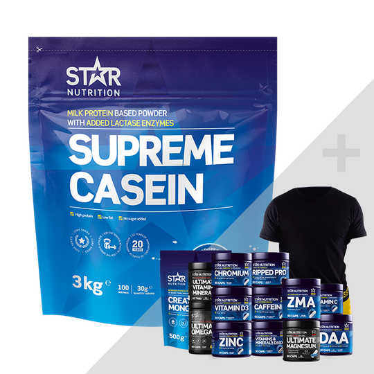 Supreme Casein 3 kg + Bonus Product!