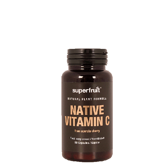 Native Vitamin C, 60 kapslar