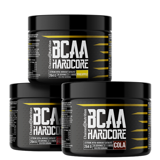 3 x BCAA Hardcore, 264g