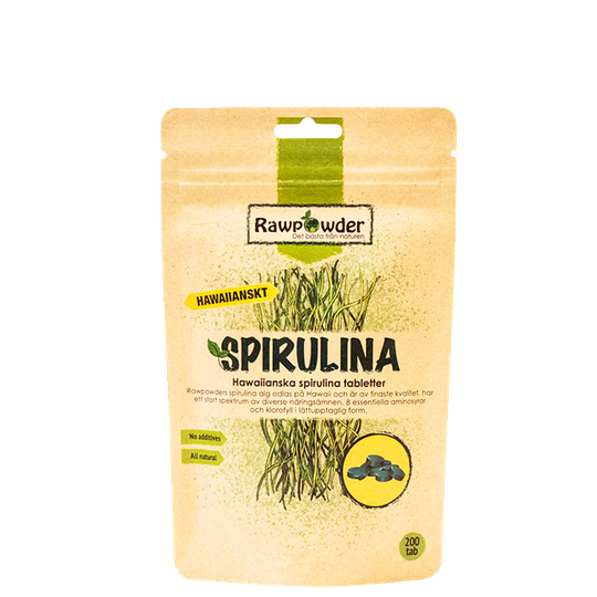 Spirulina, Hawaiianska Spirulinatabletter, 200 st