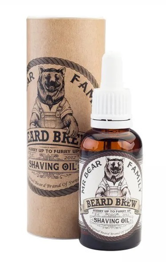 Mr. Bear Family Beard Brew Shaving Oil, 30ml