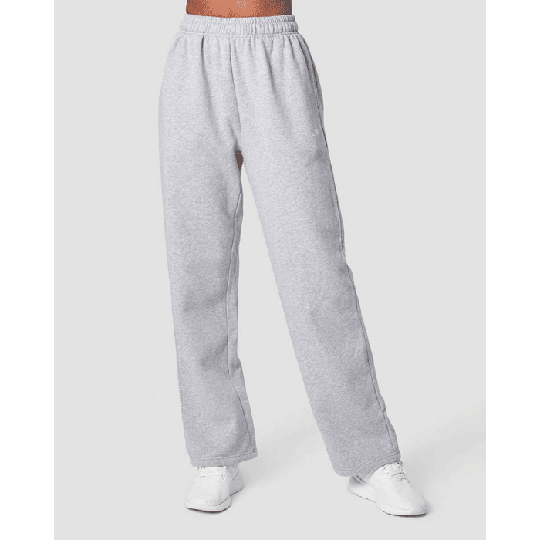 Essential Straight Sweatpant, Light Grey Melange