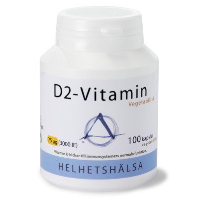 D2-vitamin 3000IE 75 μg 100kveg