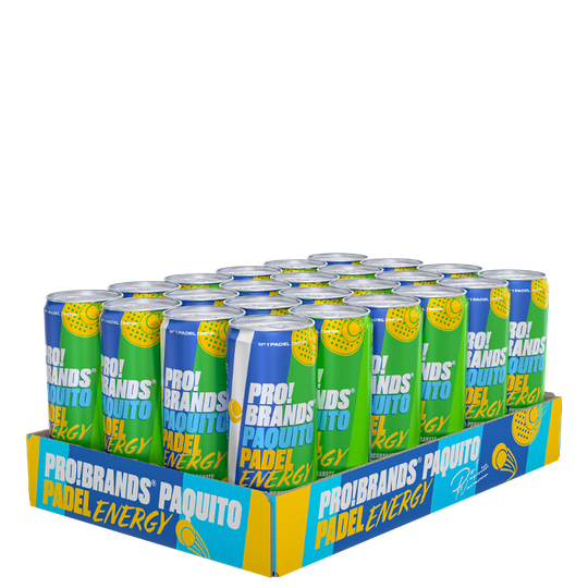 24 x Pro Brands BCAA Drink, 330 ml, Padel Energy