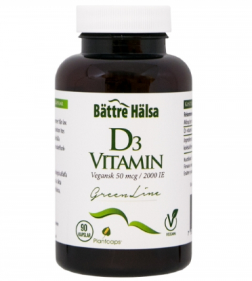 D-vitamin 2000 Vegan