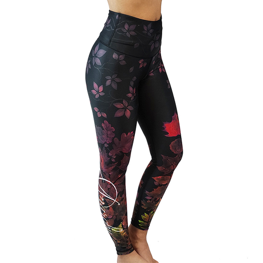 Decay Leggings, Black/Pink