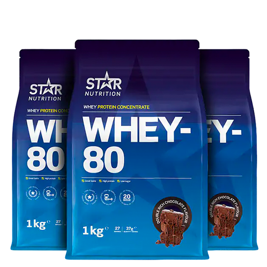 Whey-80 Mix&Match, 3x1kg