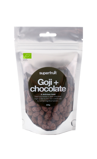 Goji + Chocolate 200g - EU Organic