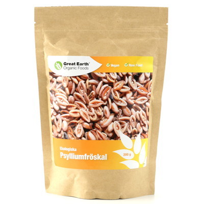 Psylliumfröskal 200g EKO Raw Food Vegan