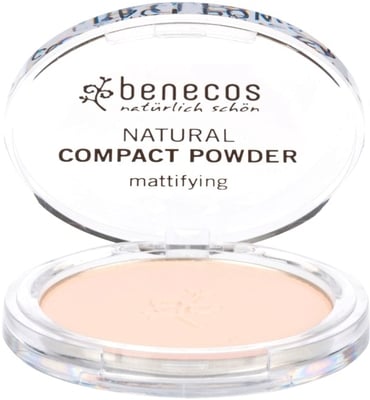 Benecos - Compact Powder Mattifying - Fair, 9 g