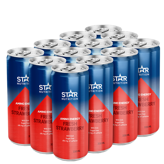 12 x Star Nutrition Amino Energy, 330 ml