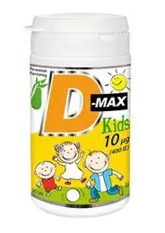Vitabalans D-Max Kids 10 μg 90 tabletter