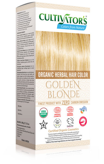 Cultivator's - Ekologisk Hårfärg Golden Blonde, 100 g